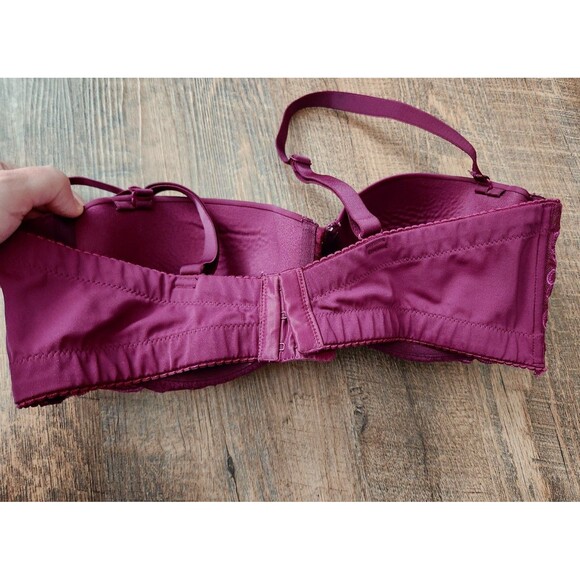 Maidenform 36D burgundy underwire bra - Picture 3 of 5